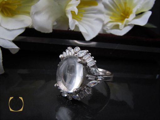 انگشتر دُر نجف طرح نیوشا زنانه - کد 2179 - تصویر 6