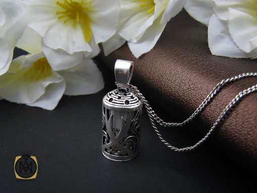 مدال جادعایی نقره طرح یا علی - کد 3246 - تصویر 6