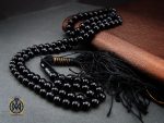 تسبیح 101 دانه مشکی متوسط - کد 4243 - تصویر 6