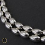 تسبیح 33 دانه نقره هلی ساده - کد 4311