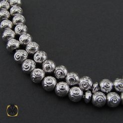 تسبیح 33 دانه نقره گرد جذاب - کد 4312 تسبیح 33 دانه نقره گرد جذاب - کد 4312