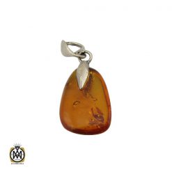مدال کهربا لهستان طرح پانیذ زنانه - کد 3242 مدال کهربا لهستان طرح پانیذ زنانه - کد 3242