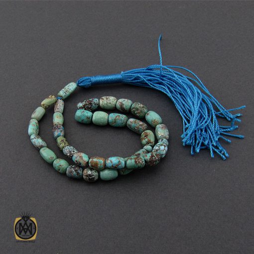 تسبیح 33 دانه فیروزه نیشابوری مرغوب - کد 4288 - تصویر 2