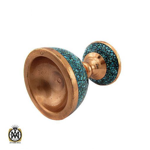 تندیس سنگاب فیروزه کوبی ارتفاع 11 سانتی متر - کد 6005 - تصویر 2