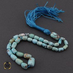 تسبیح 33 دانه فیروزه نیشابوری خوش رنگ - کد 4292 تسبیح 33 دانه فیروزه نیشابوری خوش رنگ - کد 4292