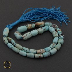 تسبیح 33 دانه فیروزه نیشابوری مرغوب - کد 4294 تسبیح 33 دانه فیروزه نیشابوری مرغوب - کد 4294