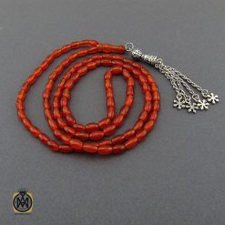 تسبیح 101 دانه عقیق یمن خوش رنگ و فاخر - کد 4296 تسبیح 101 دانه عقیق یمن خوش رنگ و فاخر - کد 4296