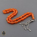 2 تسبیح 33 دانه عقیق یمن خوش رنگ و خوش دست - کد 4299 - تصویر 2