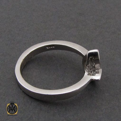 2 انگشتر نقره طرح گلبرگ زنانه - کد 2222 - تصویر 2