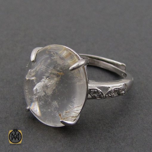 2 انگشتر دُر نجف طرح رها زنانه - کد 2255 - تصویر 2