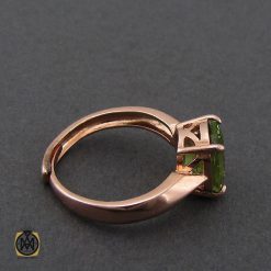 انگشتر زبرجد طرح فرشته زنانه - کد 2268 انگشتر زبرجد طرح فرشته زنانه - کد 2268
