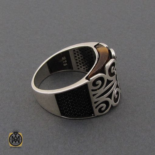 انگشتر چشم ببر مردانه