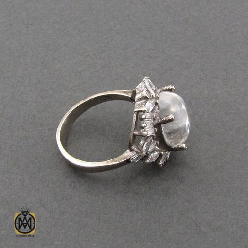 انگشتر دُر نجف طرح نیوشا زنانه - کد 2179 - تصویر 2