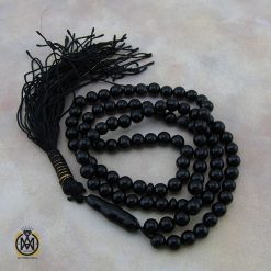 تسبیح 101 دانه مشکی متوسط - کد 4243 تسبیح 101 دانه مشکی متوسط - کد 4243
