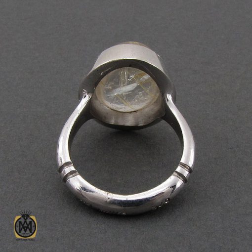 انگشتر کوارتز رُتایل مردانه - کد 10453 - تصویر 3