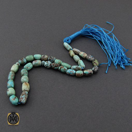 تسبیح 33 دانه فیروزه نیشابوری مرغوب - کد 4288 - تصویر 3