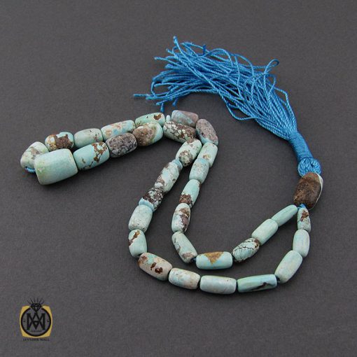 تسبیح 33 دانه فیروزه نیشابوری فاخر - کد 4290 - تصویر 3