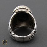 انگشتر فیروزه نیشابوری مردانه مرغوب و درشت - 10454 - تصویر 3