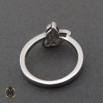 3 انگشتر نقره طرح گلبرگ زنانه - کد 2222 - تصویر 3