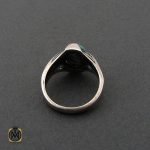 3 انگشتر فیروزه نیشابوری و مارکازیت مردانه - کد 10482 - تصویر 3