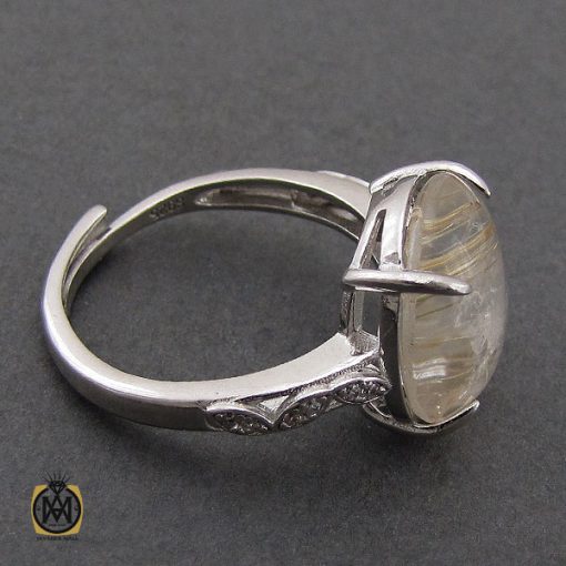 3 انگشتر دُر نجف طرح رها زنانه - کد 2255 - تصویر 3