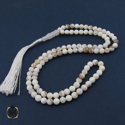 3 تسبیح 101 دانه صدف متوسط - کد 4246 - تصویر 3