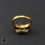 3 انگشتر الماس اصل طرح دلناز زنانه - کد 2185 - تصویر 3