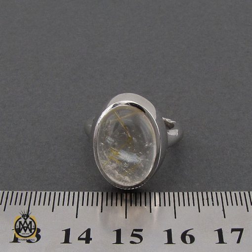 انگشتر کوارتز رُتایل مردانه - کد 10453 - تصویر 4