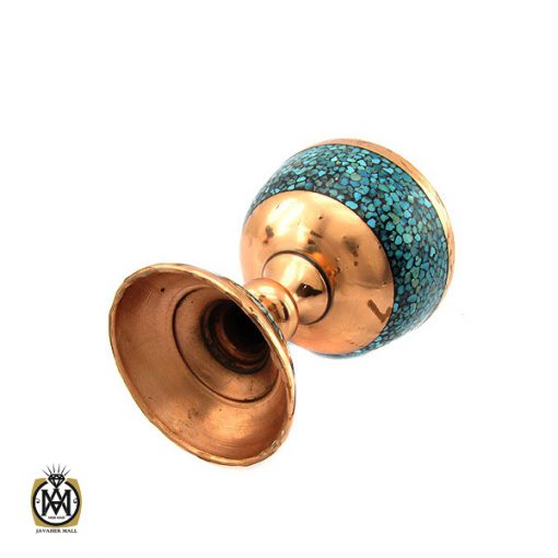 تندیس سنگاب فیروزه کوبی ارتفاع 11 سانتی متر - کد 6005 - تصویر 4