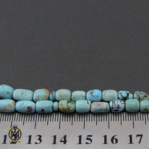 تسبیح 33 دانه فیروزه نیشابوری خوش رنگ - کد 4292 - تصویر 4