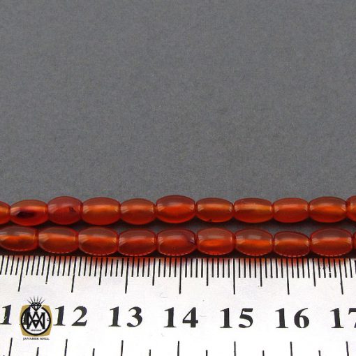 تسبیح 101 دانه عقیق یمن مرغوب و فاخر - کد 4300 - تصویر 4