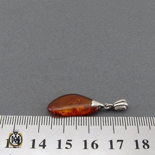 مدال کهربا لهستان طرح پرستو زنانه - کد 3243 - تصویر 4