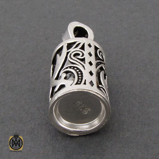 مدال جادعایی نقره طرح یا علی - کد 3246 - تصویر 4