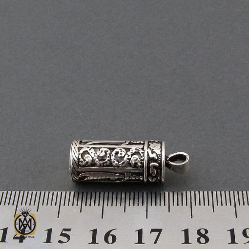 مدال جادعایی نقره حرز امام جواد (ع) طرح ذوالفقار - کد 3247 - تصویر 4