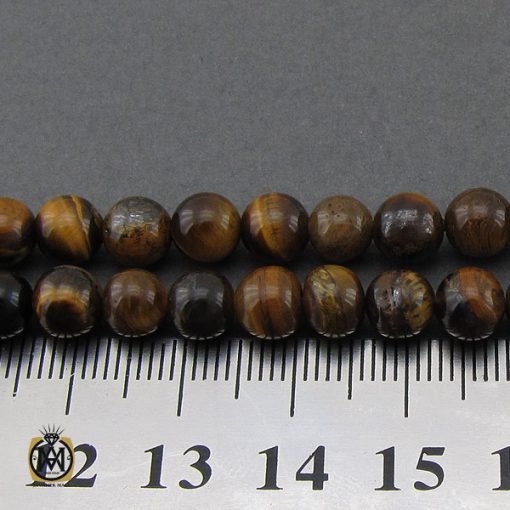 تسبیح 101 دانه چشم ببر متوسط - کد 4228 - تصویر 4