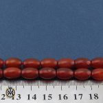 تسبیح 33 دانه هلی عقیق قرمز - کد 4240 - تصویر 4