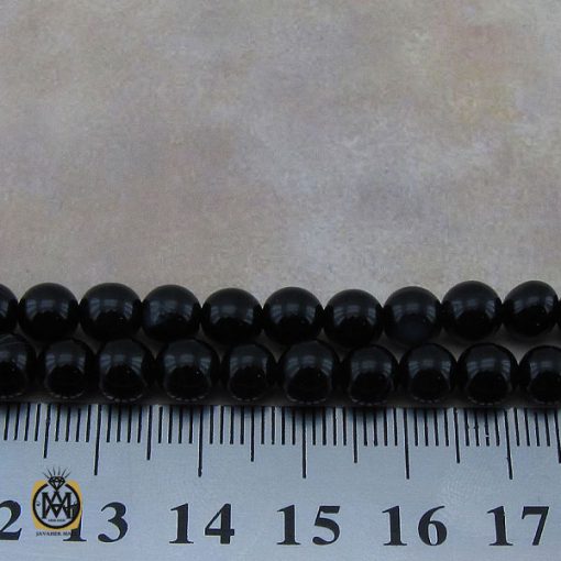 تسبیح 101 دانه مشکی متوسط - کد 4243 - تصویر 4