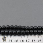 تسبیح 33 دانه مشکی متوسط - کد 4247 - تصویر 4