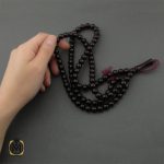 5 تسبیح 101 دانه سندلوس آلمان خوش رنگ - کد 4285 - تصویر 5