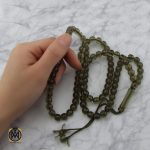 5 تسبیح 101 دانه سندلوس آلمان سبز - کد 4281 - تصویر 5