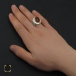 5 انگشتر عقیق یمن مرغوب مردانه دست ساز - 10462 - تصویر 5