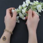 5 دستبند نقره زنانه طرح کارتیه نگین دار - کد 1089 - تصویر 5