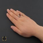 5 انگشتر عقیق یمن با حکاکی و من یتق الله مردانه - کد 10485 - تصویر 5