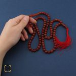 تسبیح 101 دانه عقیق قرمز درشت - کد 4241 - تصویر 5