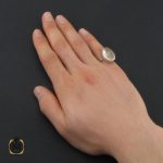 انگشتر کوارتز رُتایل مردانه - کد 10453 - تصویر 5