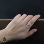 6 انگشتر دُر نجف طرح رها زنانه - کد 2255 - تصویر 6