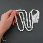 6 تسبیح 101 دانه مروارید سنتاتیک جذاب - کد 4237 - تصویر 6