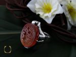 00 انگشتر عقیق یمن با حکاکی هوالله مردانه – کد 10567 - تصویر 5