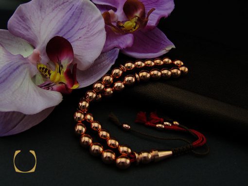 تسبیح مس 33 دانه خوش دست و مرغوب - کد 4326 - تصویر 6