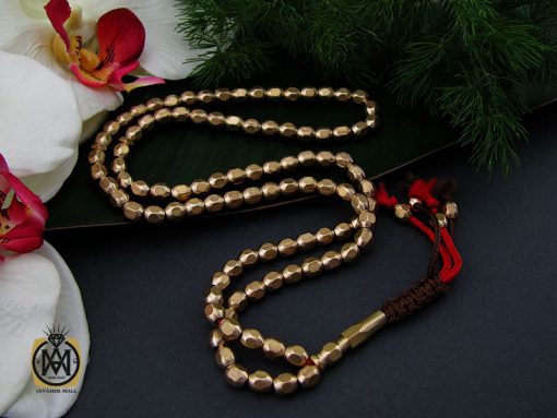 تسبیح برنج 101 دانه تراش - کد 4329 - تصویر 6